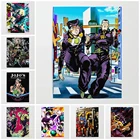 Картина Настенная с принтом, Модульная картина аниме, невероятное приключенческий постер Джоджо, домашнее украшение для прикроватного фона