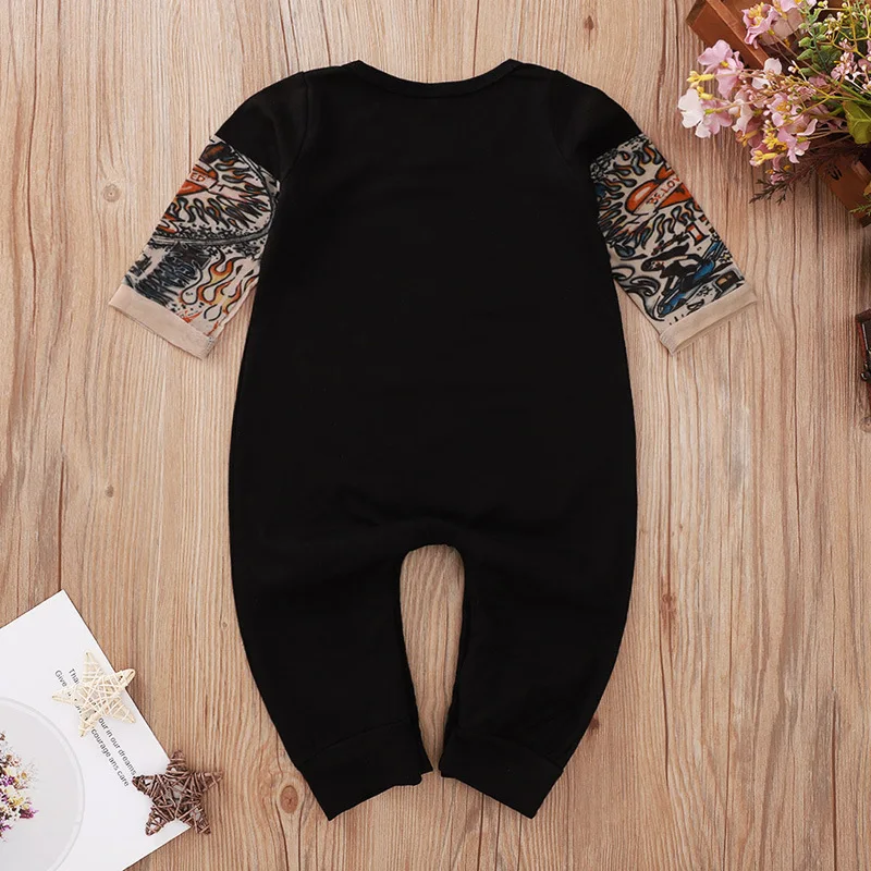 Зимний стиль 2020 Детский комбинезон для новорожденных хлопковый с длинными