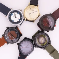 sale assassins time miyota movt discount mens watch sport punk style real genuine leather man bracelet boys gift no box
