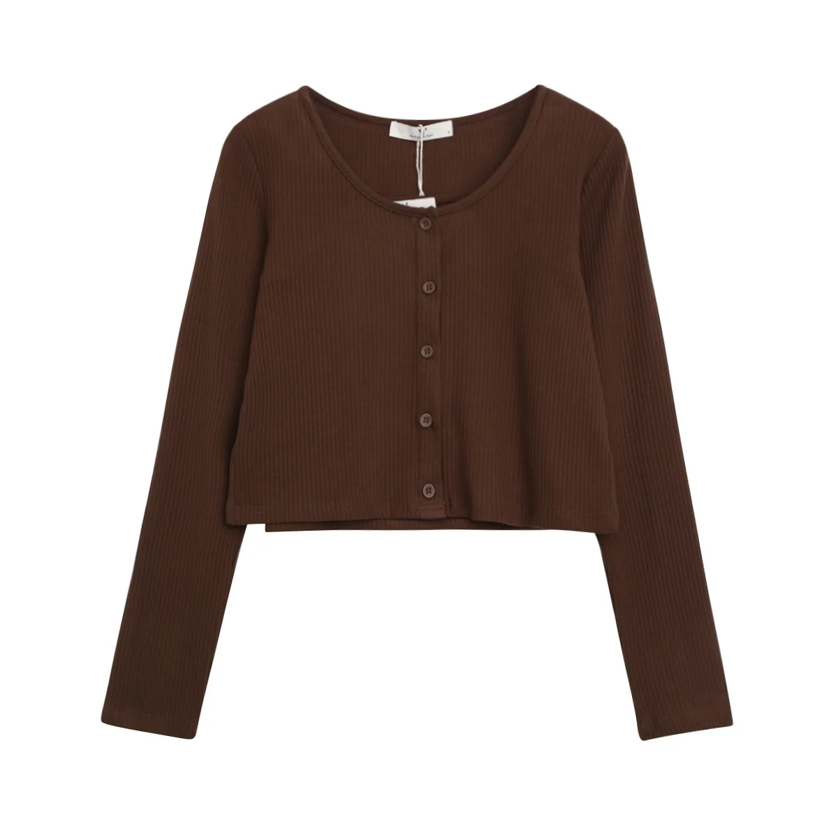 Unif Cardigan Clothes New Style Pure Desire Short Suspender Vest LONG SLEEVE TOP Women's Coat Two-piece Set Jum |