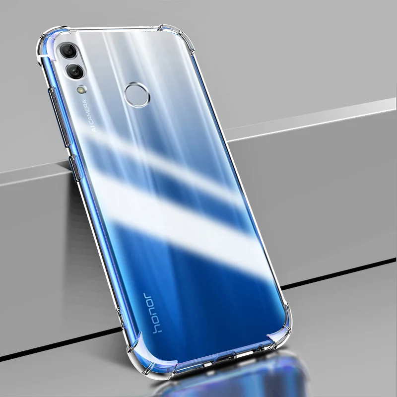 Прозрачный чехол с подушкой безопасности для Huawei Honor 10 Lite 10i 20 Pro 8x P Smart Z Plus 2019 20lite