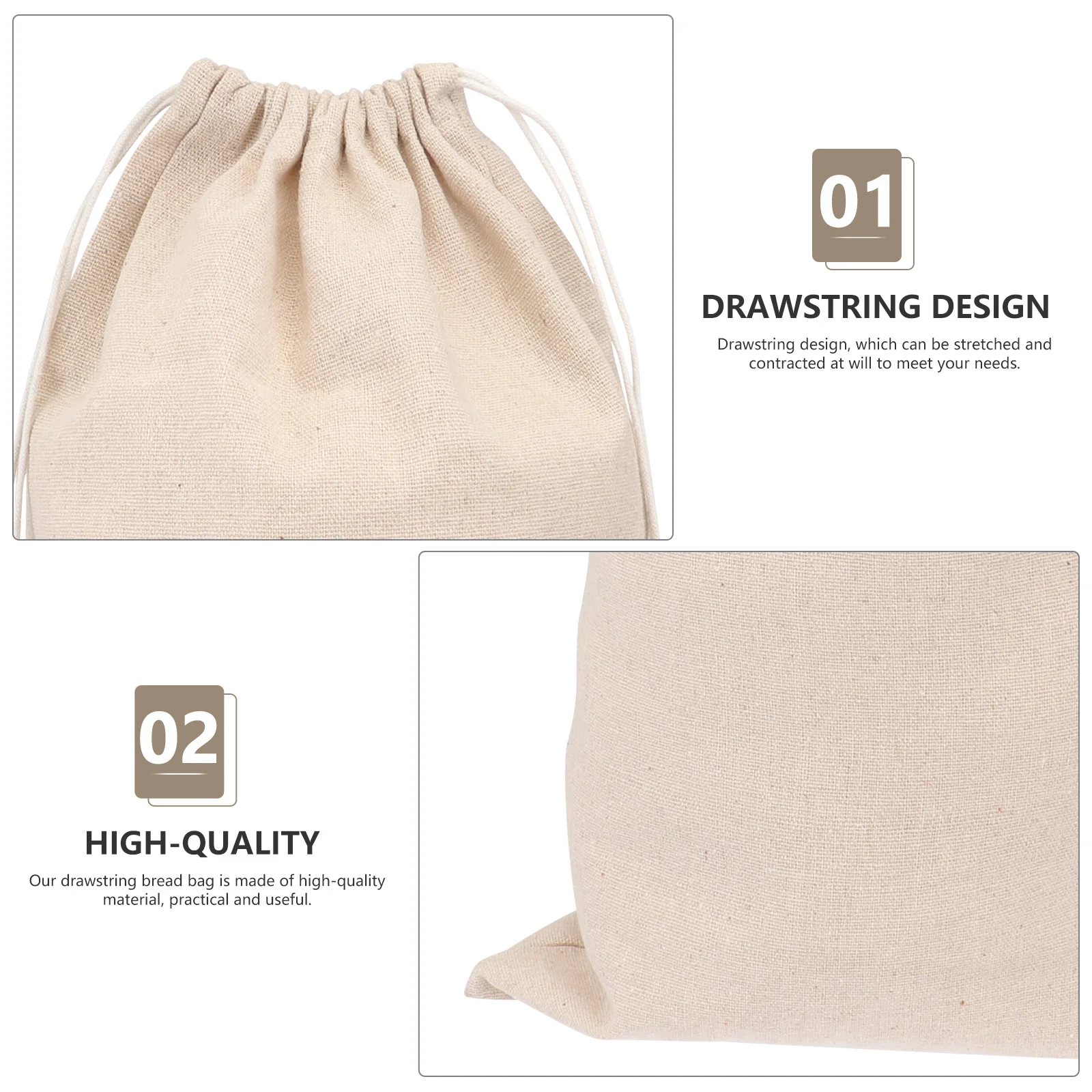 1 шт. прочный мешочек для хлеба многоразовый мешок булочек печенья на шнурке |