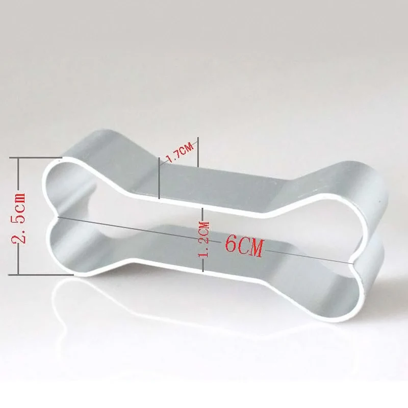 Новая металлическая форма для печенья в виде кости собаки резак выпечки конфет