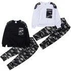 2 шт., спортивный костюм с длинным рукавом для маленьких мальчиков