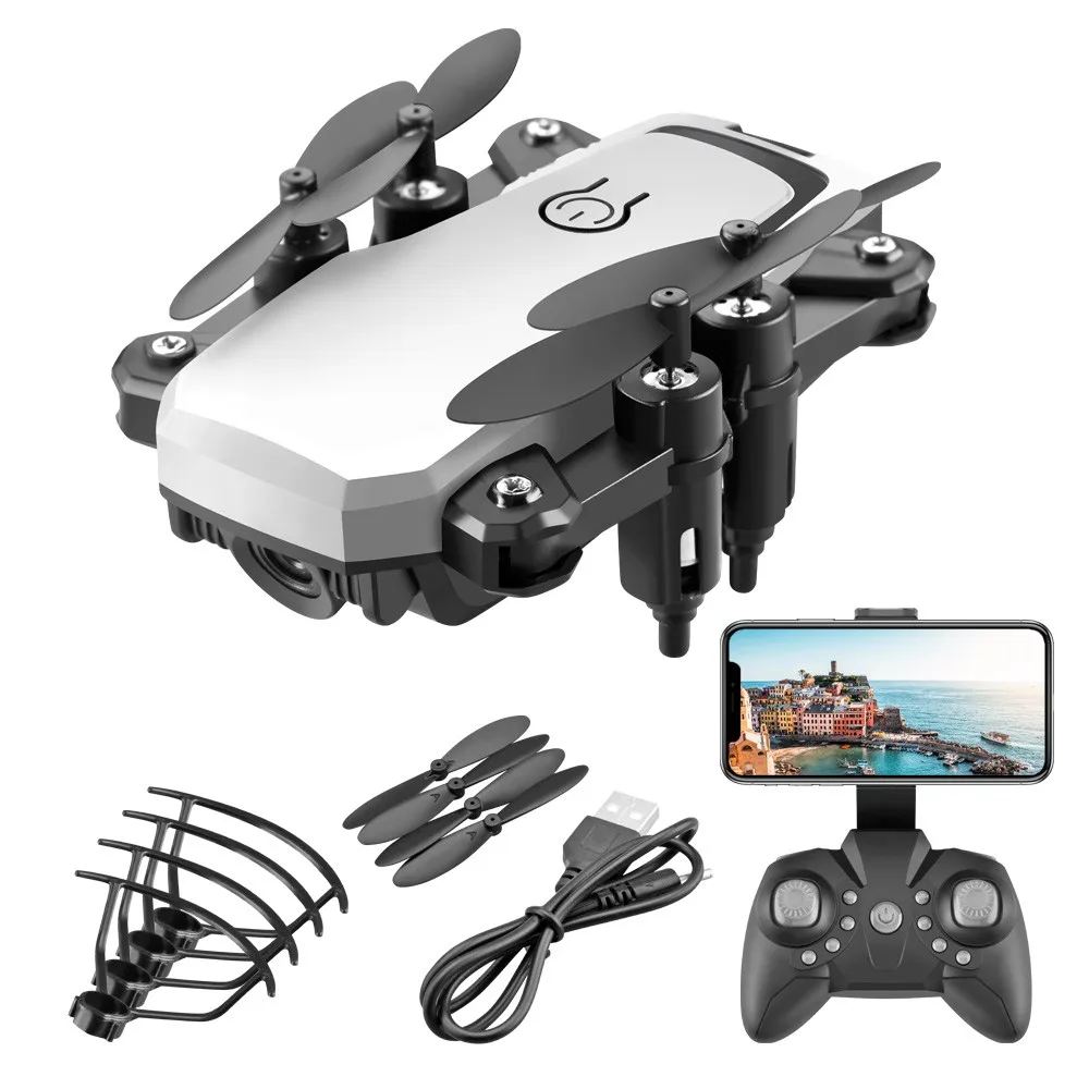 Дрон LF606 FPV RC Дрон с камерой 720P 480P RC Квадрокоптер складной Дрон удерживающий высоту Мини вертолет для детей игрушки