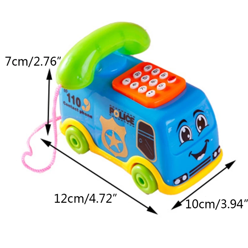 N80C Kids Simulation Electric Lifelike Phone Portable Educational Toys with LIght | Игрушки и хобби