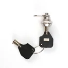 Флюоресцентный замок для компьютера, двери шкафа, четверть оборота, с ключами, цинковый сплав