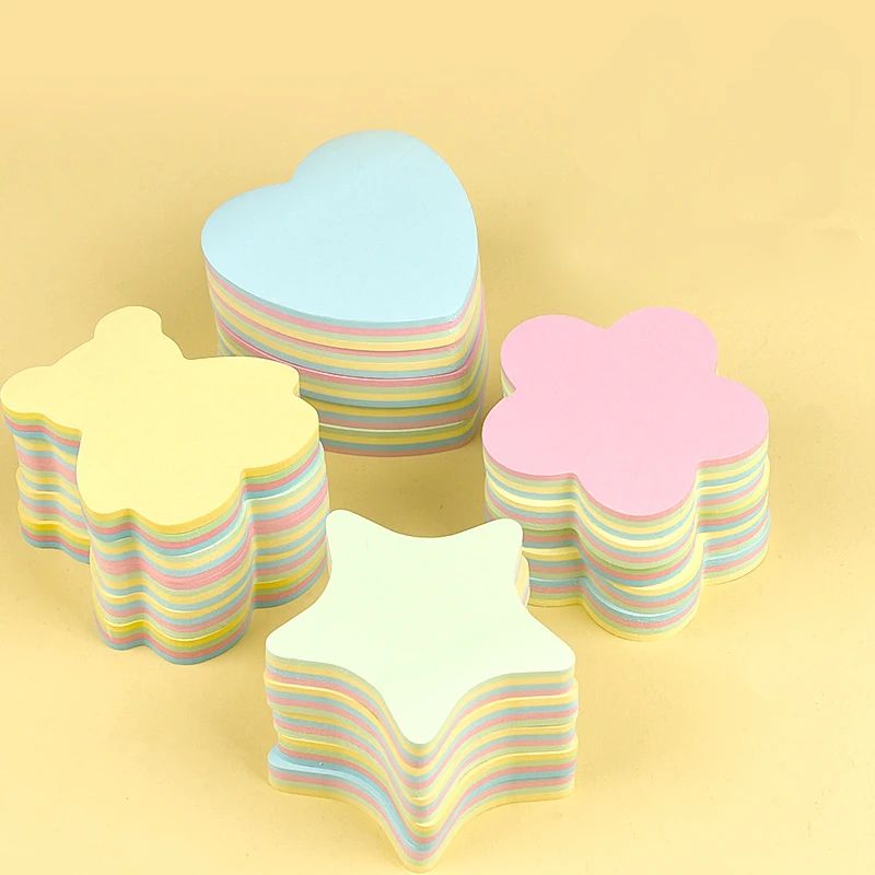 

4pads 400pages Sticky notes for student paste n times index stickers note-pad stickers self-adhesive mark Sticky notes notebooks