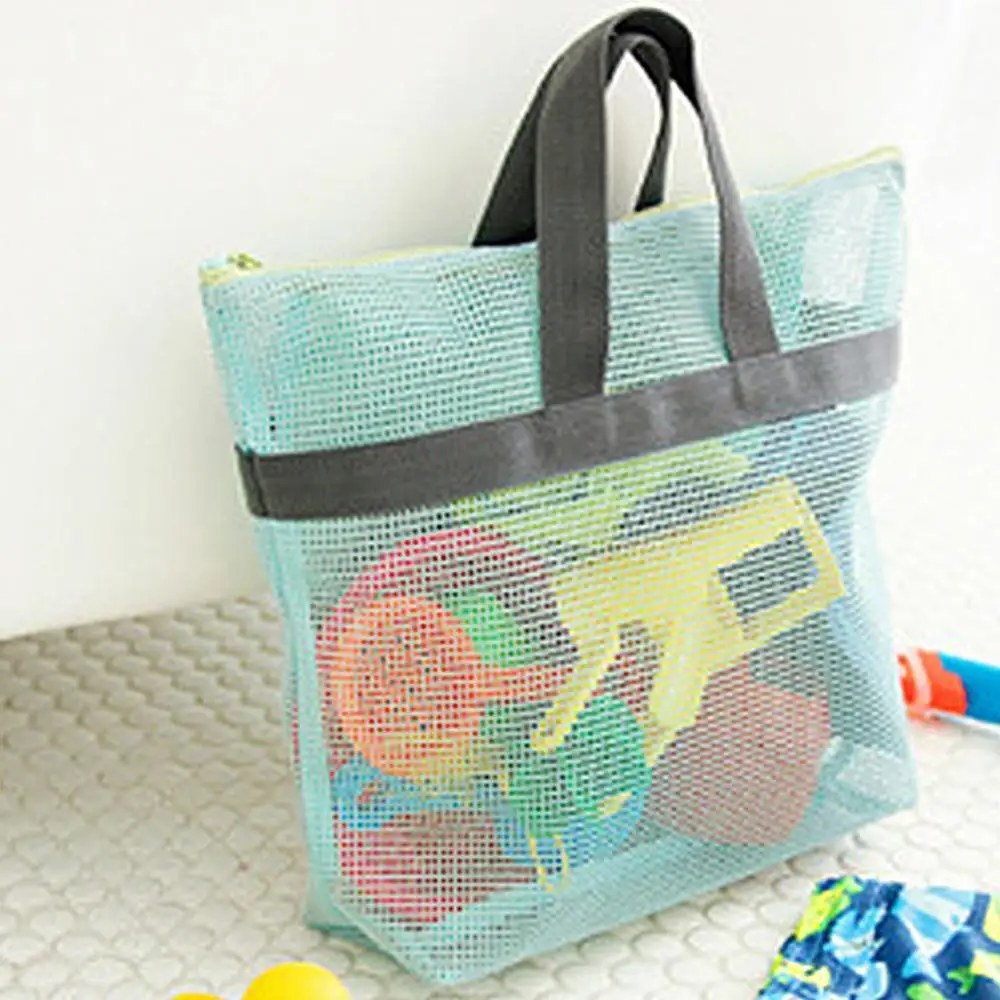 

Women Travel Mesh Beach Bag Large Capacity Toiletry Cosmetic Tote Storage Pouch
