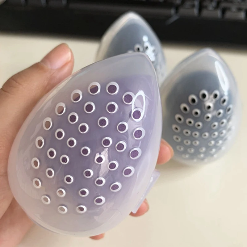 1 шт. Красота Подставка для губки Для Хранения Чехол блендер макияжа слоеного