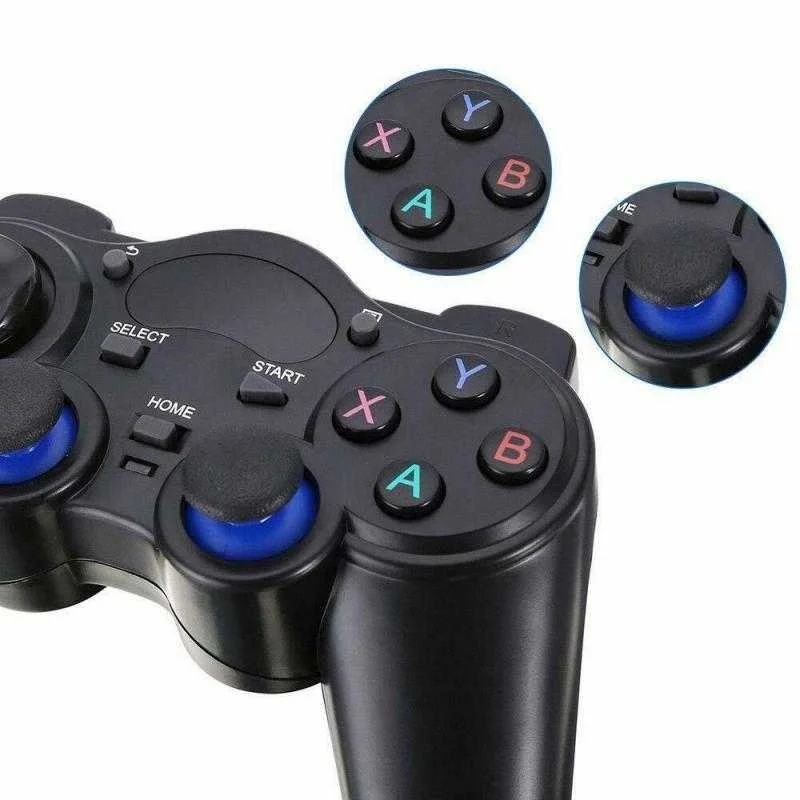 

2.4G Wireless Game Controller Joystick With Micro USB Adapter For Android Smart Phone/tablet/TV Box PC Game Controller