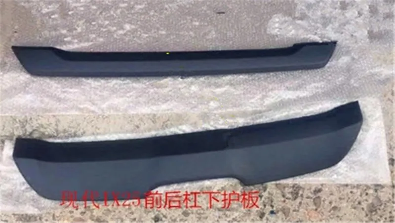 

Автомобильный брендовый новый заводской ABS чехол на передний и задний бампер Защитная отделка спойлер для Hyundai ix25/Creta 2015-2019 автомобильный Ст...