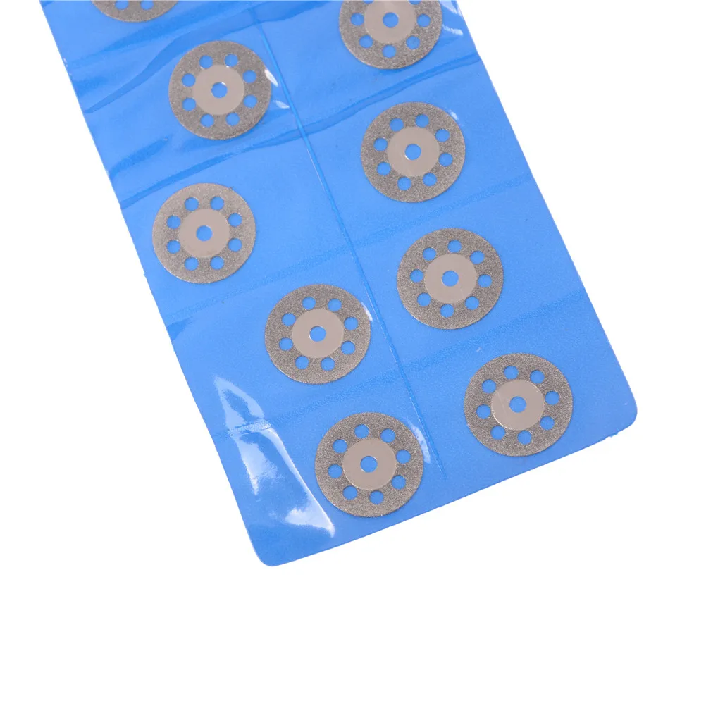 10 шт. небольшой круглый заостренный режущий диск абразивный 20 мм роторный