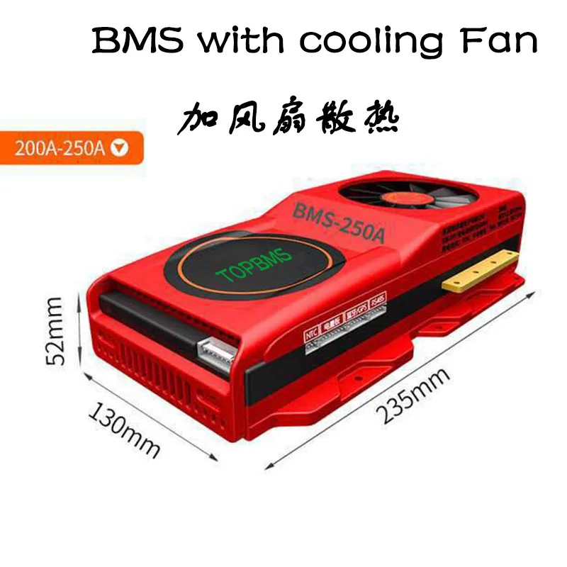 LiFePo4 BMS 12 S 36V 200A 250A SOC Bluetooth RS485 CANbus NTC UARTCooling вентилятор для батареи 3 2 V в серии |
