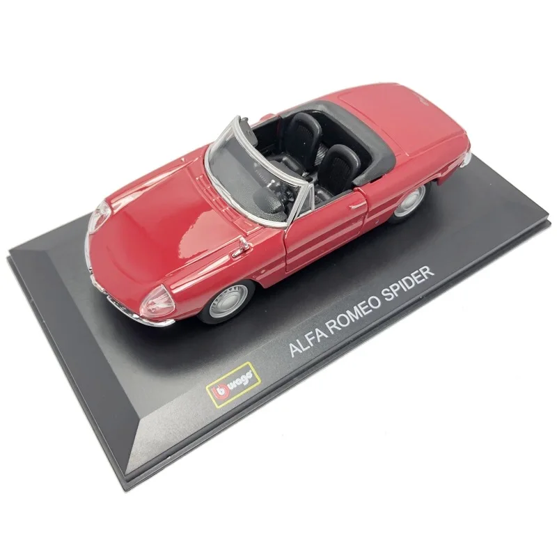 HOMMAT масштаб 1/32 винтажная модель автомобиля Alfa Romeo Spider из сплава металла 1:32 литая