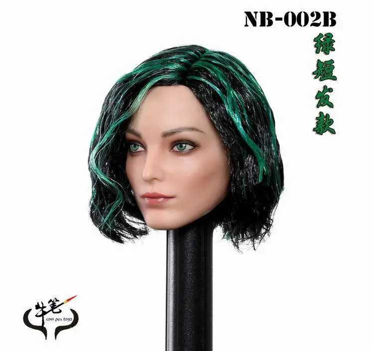 Корова игрушечные ручки NB-002B Polaris Emma женский рисунок 1/6 голова лепить зеленые