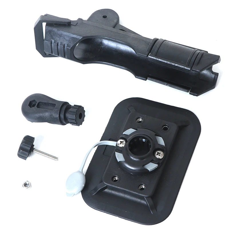 

1Pc Adjustable Side Rail Mount for Kayak Boat Fishing Pole Rod Holder Tackle Kit