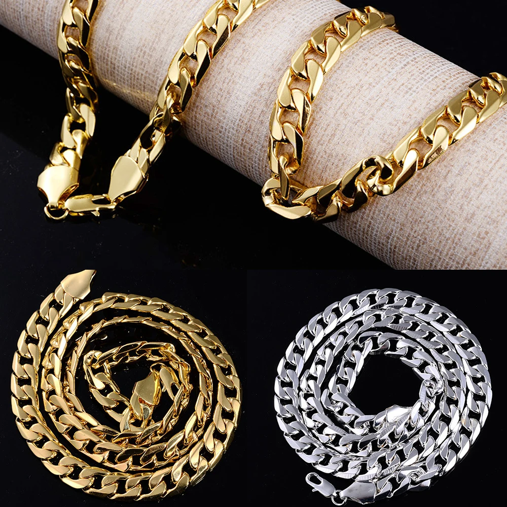 60 см * 1 панк Майами кубинское колье ожерелье воротник хип хоп большое массивное