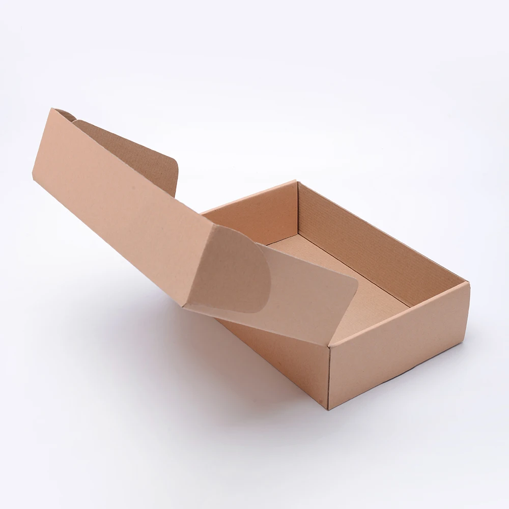 

Eco Friendly Printing Logo Kraft Shipping Mailer Box Custom Corrugated Carton Boxes Packaging