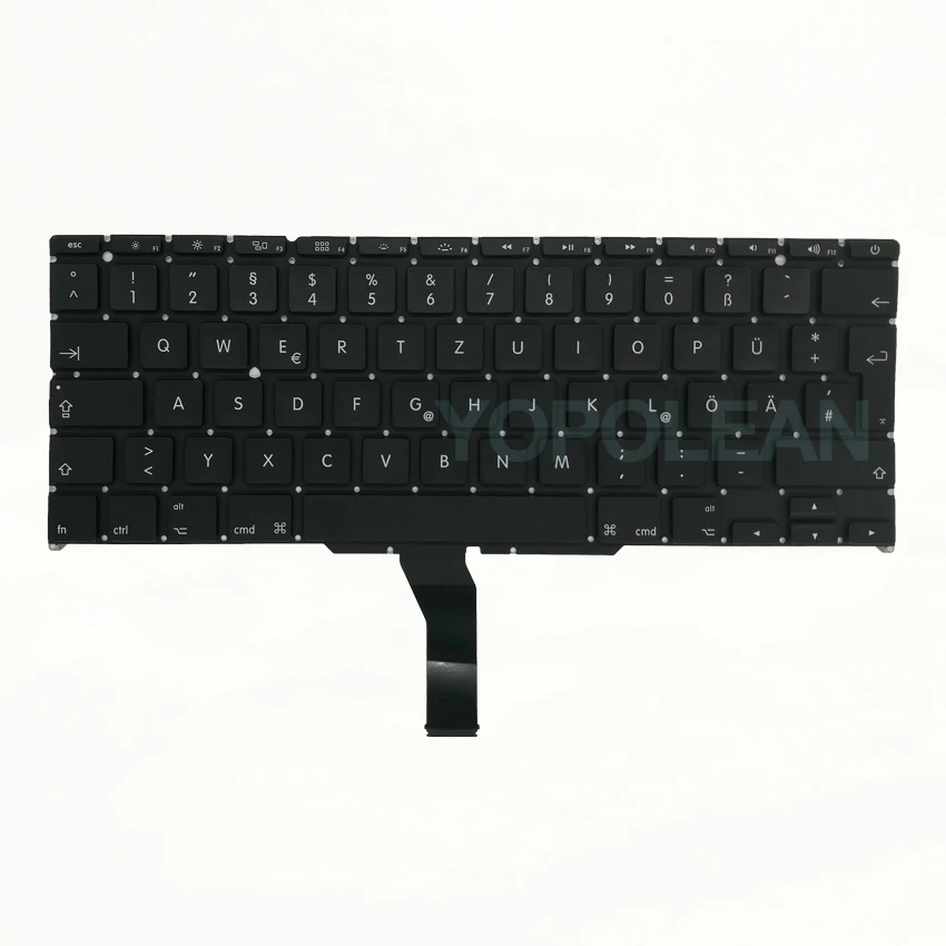 Новая стандартная немецкая клавиатура DE QWERTZ для Macbook Air 11 дюймов A1370 A1465 2011 2012 2013 2014