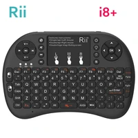 genuine rii mini i8 2 4g wireless gaming keyboard backlit english hebrew russian with touchpad mouse for tablet mini pc