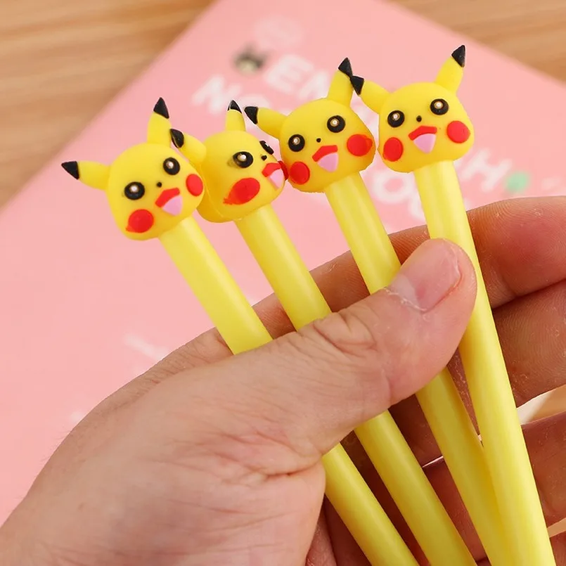 20 PCs Creative Cartoon Gel Pen Cute Signature Pen Student Stationery Water-Based Paint Pen Wholesale