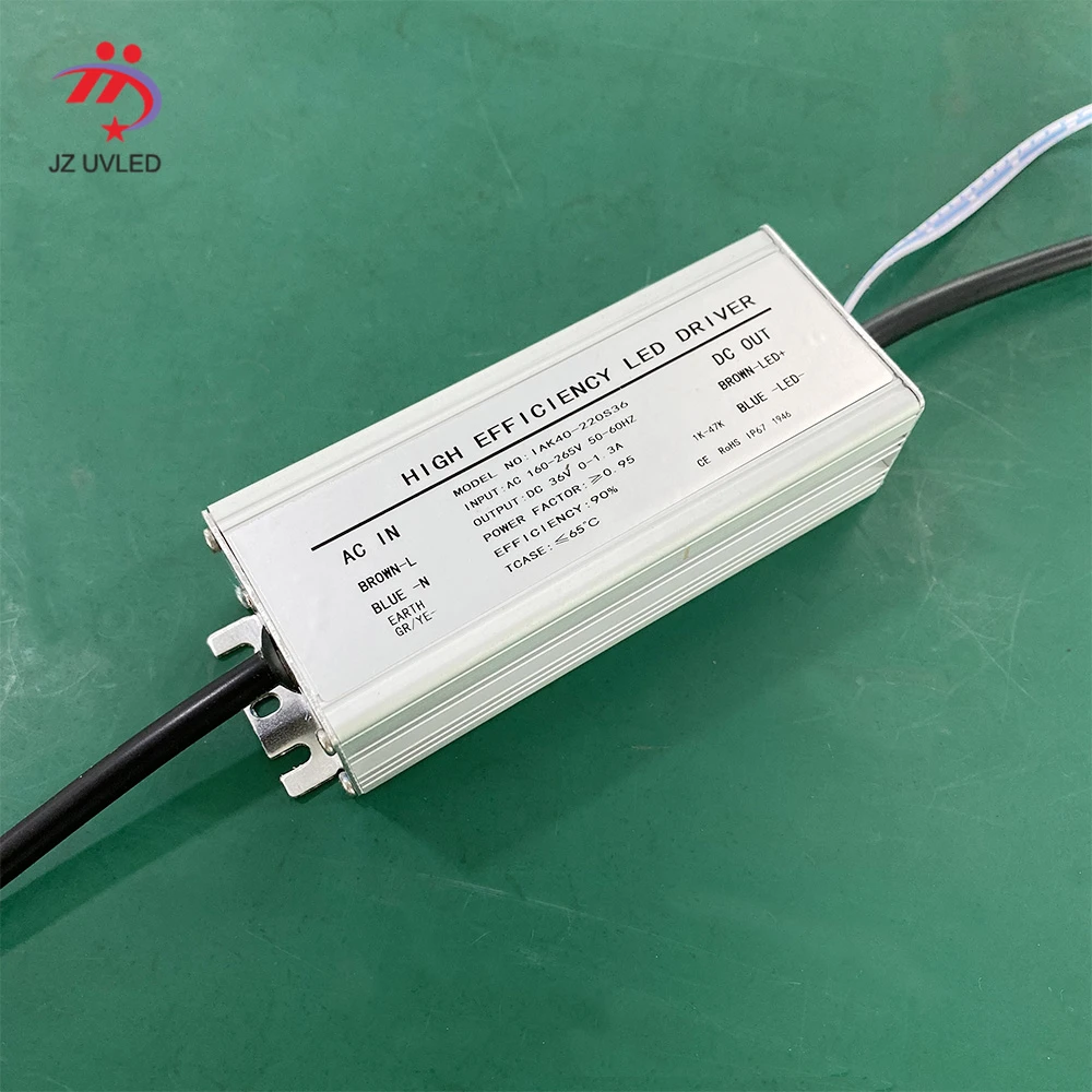 5.6A DIM 350W IP67 Waterproof Constant Current Source For UV LED Module Gel Curing Lamp INPUT AC 160V-265V OUTPUT DC 65V 5600ma