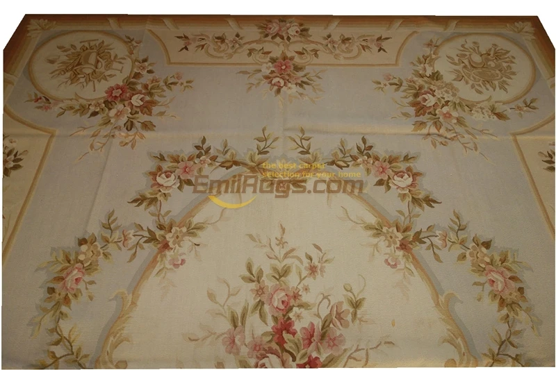 Китайский aubusson большой Винтажный стиль французский шик антикварный ковры