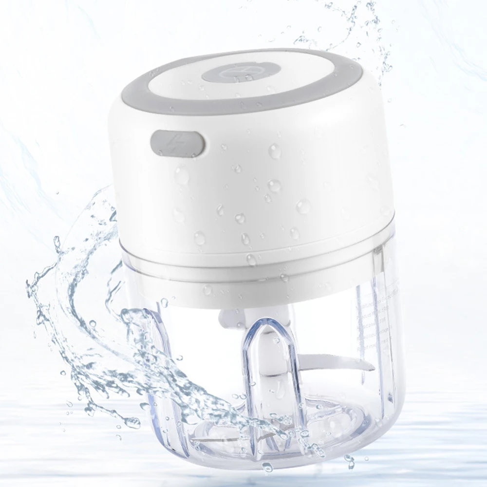 cordless portable electric mini garlic crusher masher usb charging food onion chopper vegetable cutter kitchen gadgets free global shipping