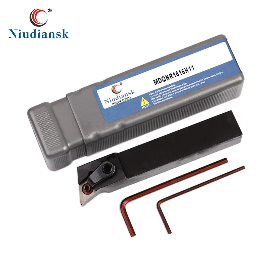 

MDQNR1616H11 MDQNR2020K11 K15 MDQNR2525M15 MDQNL External Turning Tools CNC Lathe Tool Holder Cutting Shank 16mm 20mm 25mm, DNMG