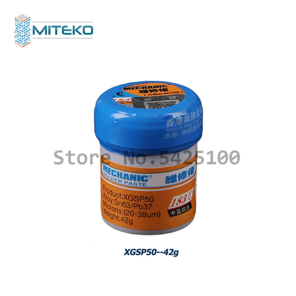 Механическая паяльная паста Sn63 Pb37 для высококачественного продукта | Мобильные