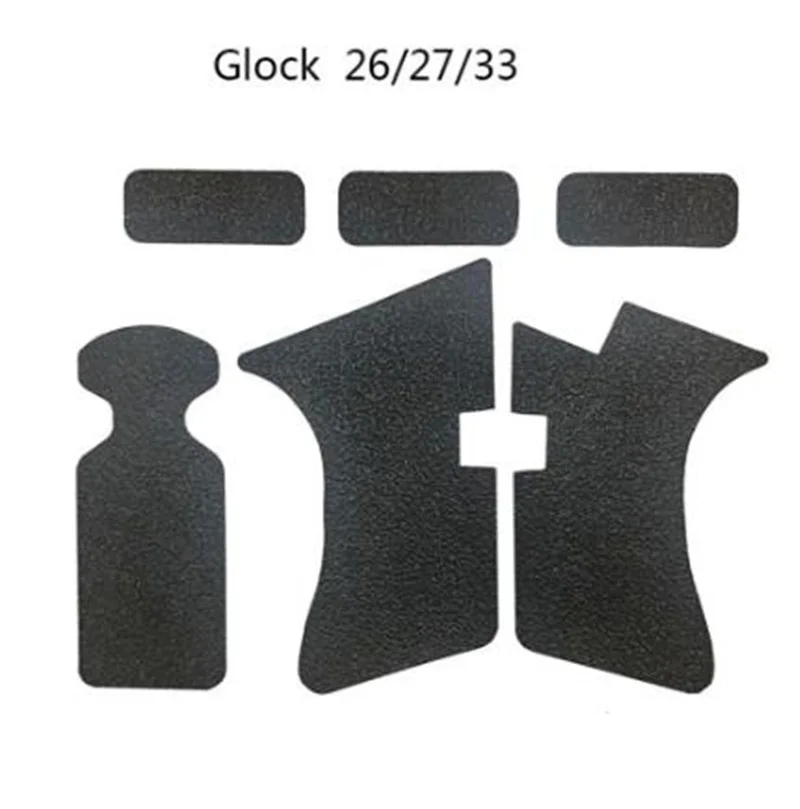 2 шт. водостойкая нескользящая резиновая текстура для пистолета Glock 17 19 20 21 25 26 27 |