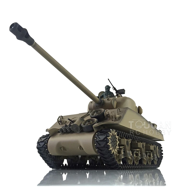 

Henglong 1/16 6.0 7.0 USA M4A3 Sherman RC Tank 3898 Model Recoil Barrel BB Unit TH19827-SMT4