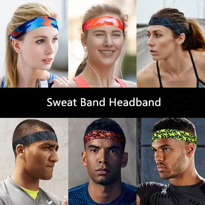 1 шт. эластичная лента для бега велоспорта фитнеса повязки на голову волос