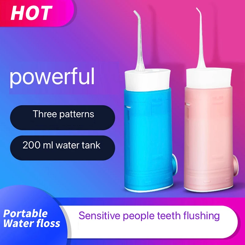 

Oral Irrigator Portable Water Dental Floss 3 Mode Electric Sprinkler USB Rechargeable Dental Irrigator Tooth Cleaning Xiomi