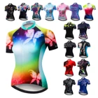 Женская веломайка Weimostar, летняя одежда с коротким рукавом для езды на велосипеде, 2021