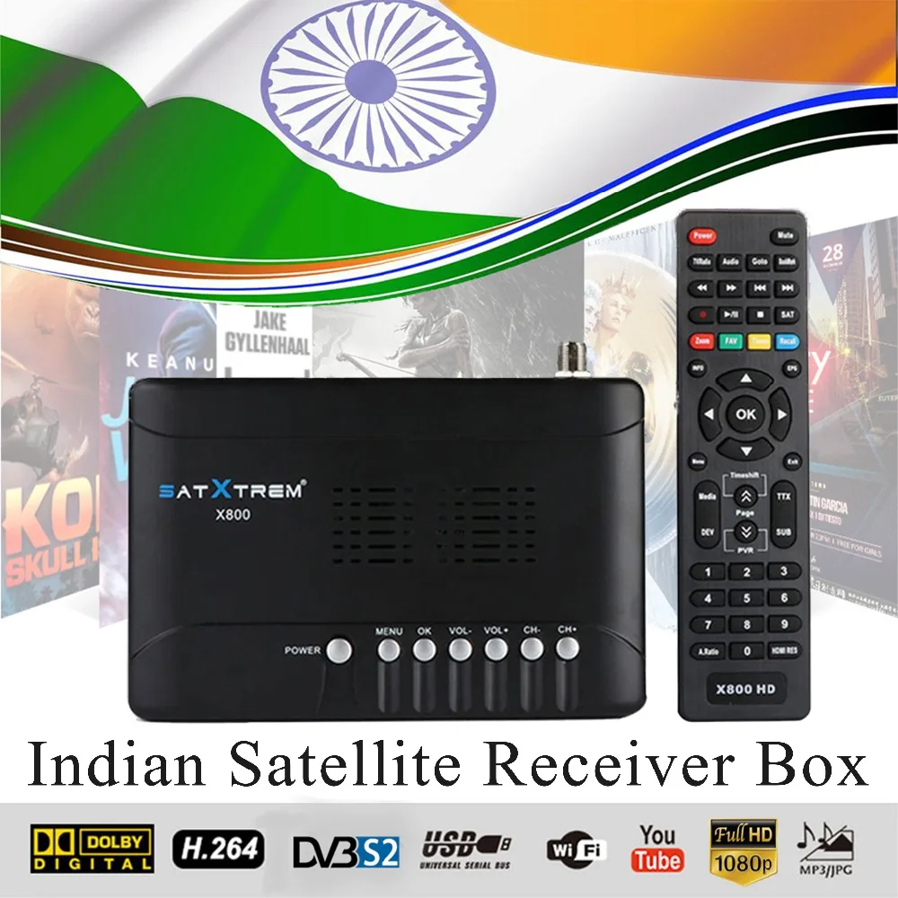 X800 HD DVB-S2 Индия Satelite рецептор цифровой ТВ спутниковый ресивер декодер DVB S2 тв тюнер бесплатно 1 год Clines Европа 8 Clines