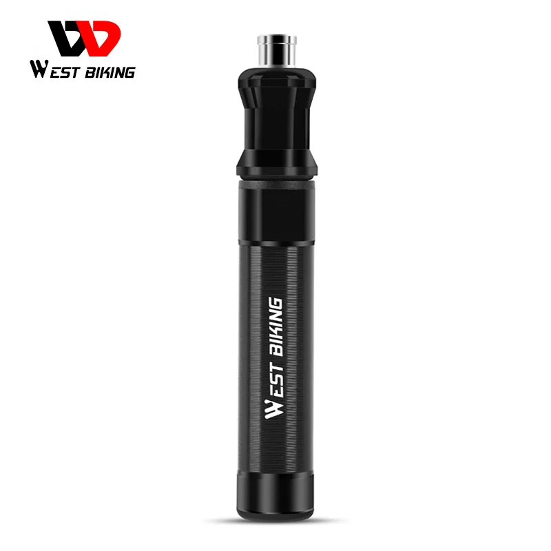 

WEST BIKING Mini Bicycle Pump Portable Bike Air Pump MTB Mountain Road Cycling Tire Inflator Schrader Presta Valve Alloy Pump