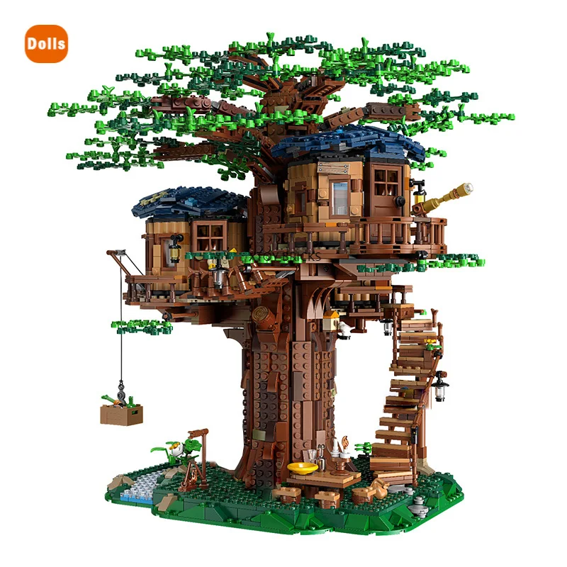 

3117Pcs Tree House Model Building Blocks Birthday Gifts Toys Birthday Gift for Kids Children Compatible 21318 Ideas Bricks