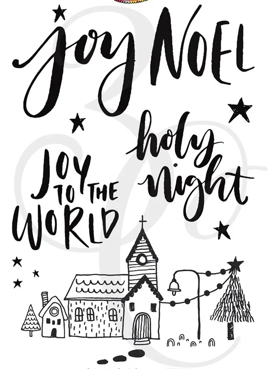 Прозрачный силиконовый штамп/печать для скрапбукинга своими