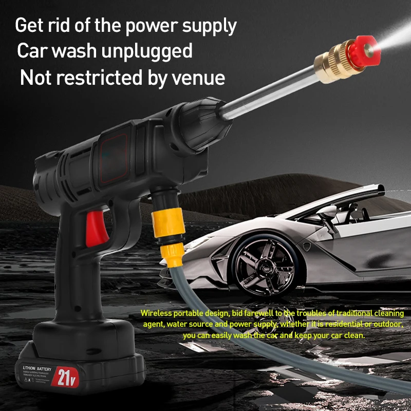 Pаспродажа Пистолет для мойки автомобиля, 8000 Psi, аккумулятор мАч