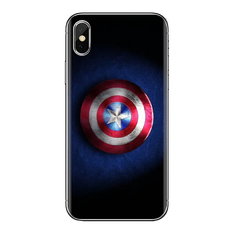 For Samsung Galaxy J1 J2 J3 J4 J5 J6 J7 J8 Plus 2018 Prime 2015 2016 2017 Soft Transparent Cases Covers Captain America USA |