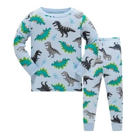 3 8y dinosaur children pajamas suit boys pijama sleepwear baby boy clothing bottom t shirts kids pyjamas home sport suit clothes