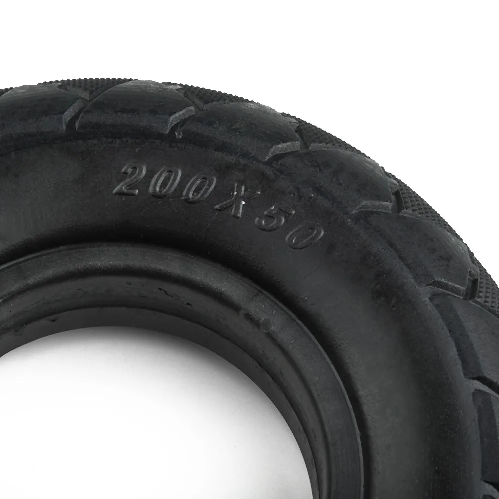 

1x 200x50 Electric Scooter Solid Tire Tyre Spare Accessories For Razor E100 E150 E175 Bicycle Parts Replacement