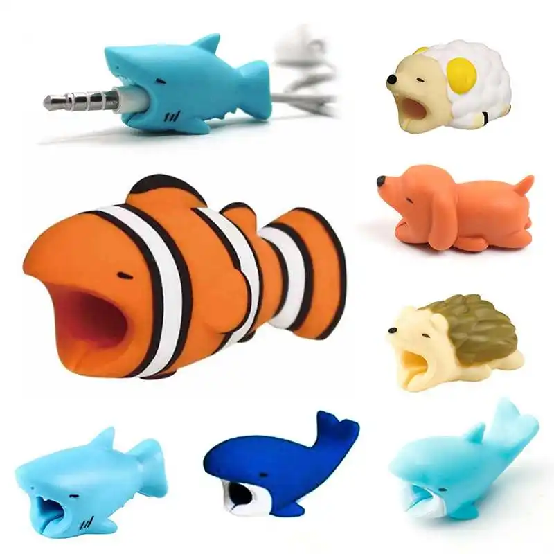 

Cable Potector Silicone USB Charger Protector For iPhone Cell Phone Earphone USB Data Cable Protector