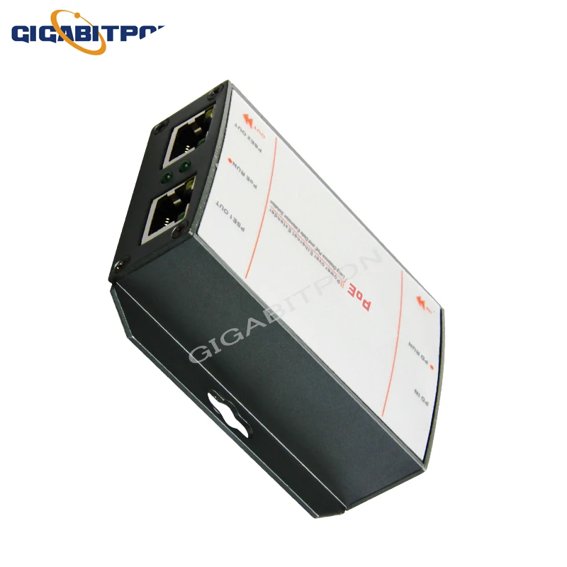 Single port 10/100/1000M PoE power supply standard PoE adapter 48-57V PoE power supply input voltage 48-57V total power 65W