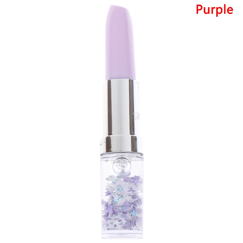 

1pcs Kawaii Lipstick Gel Pen Creative Oil Quicksand Colorful Cute Stationary Pen Black Ink Pen Papelaria Office School Supplies