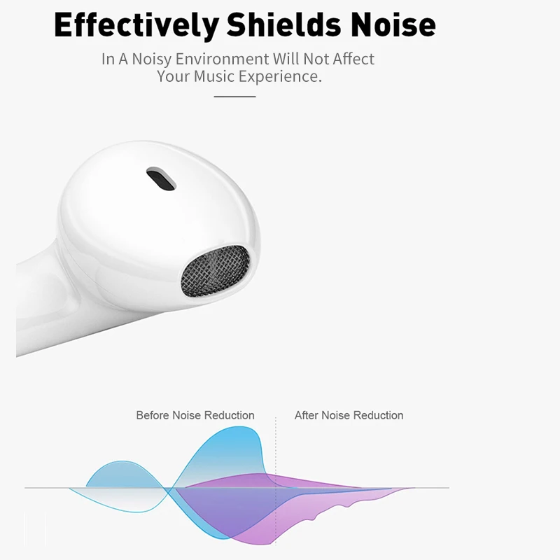 Bluetooth Earphone 5.0 for Smart Phone Mini Wireless Earbuds with Mic Charging Box Sport Headset Xiaomi Ipad Samsung Tab | Электроника
