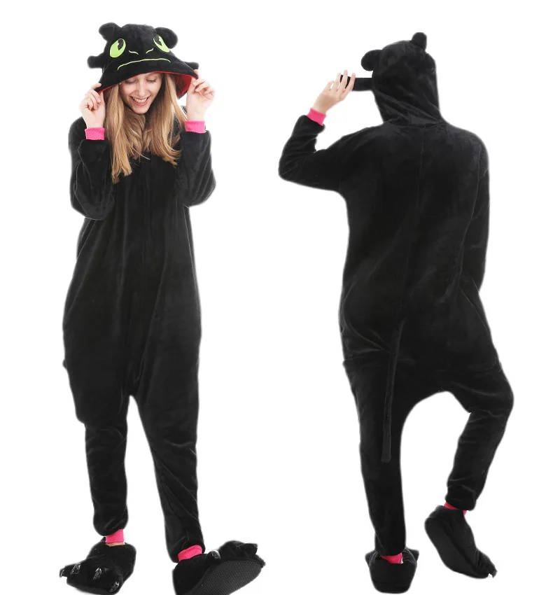 Пижама кигуруми в виде единорога Фланелевая пижама кролика для взрослых