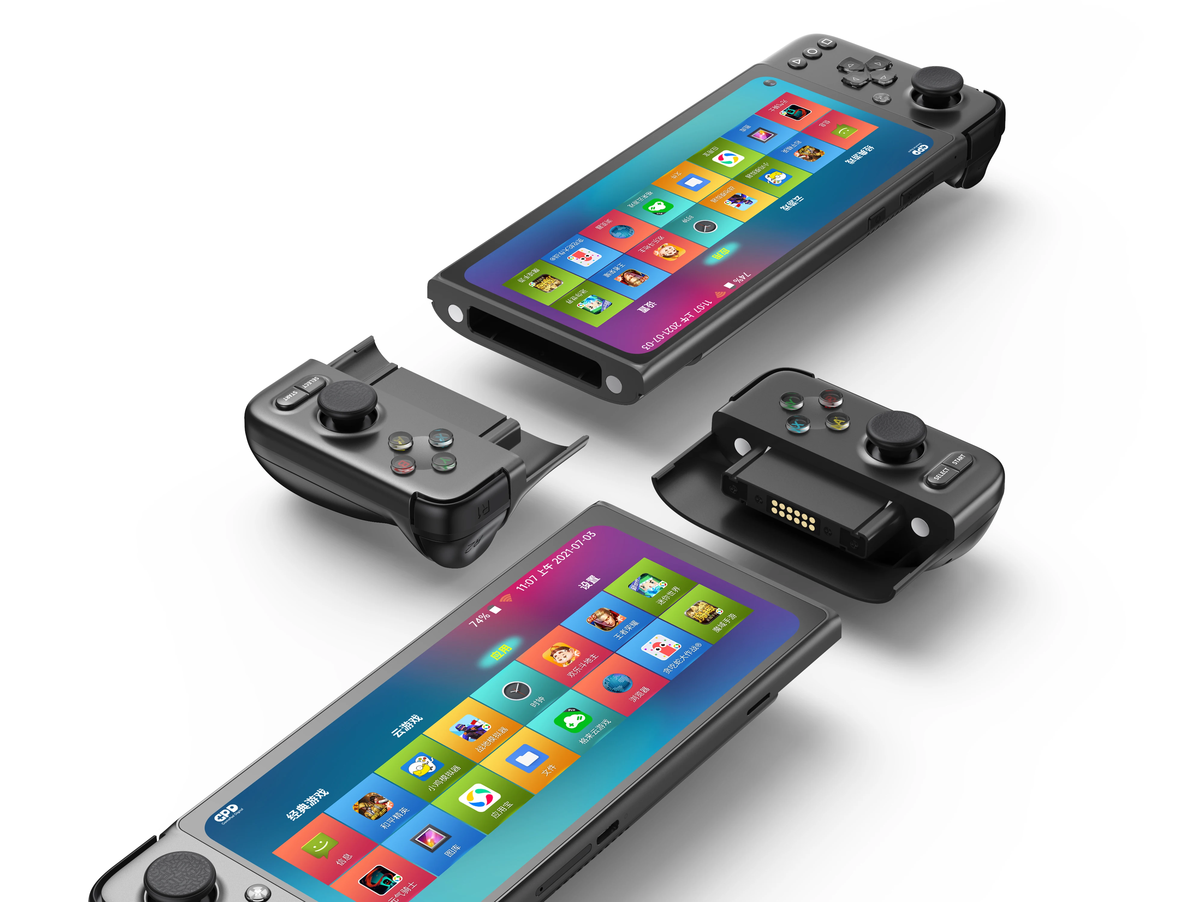 GPD XP Plus Android ручной игровой плеер 6 8 дюймов сенсорный экран видео игры консоль ГБ
